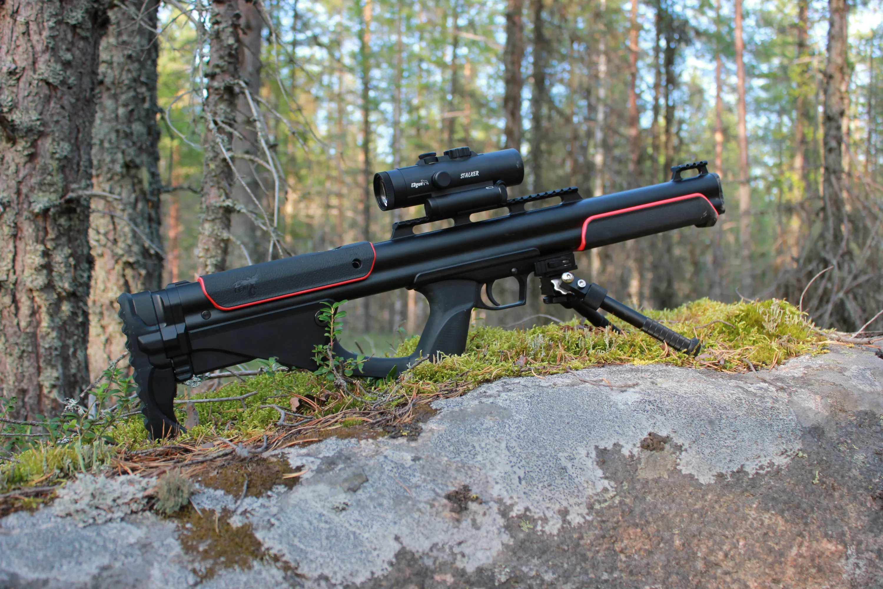 Фото Пневматическая винтовка EDgun Fenix 6.35 мм 500 мм (bullpup) в интернет-магазине Nickhunter